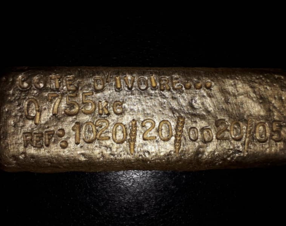 cote d'ivoire first gold export
