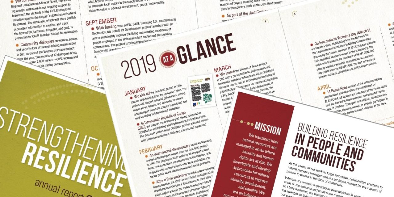 Highlights from 2019 in our New Annual Report!