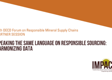 IMPACT's OECD Partner Session: Speaking the Same Language on Responsible Sourcing