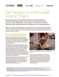 Fair Taxation in ASM Cobalt Supply Chains Brochure Cover_EN